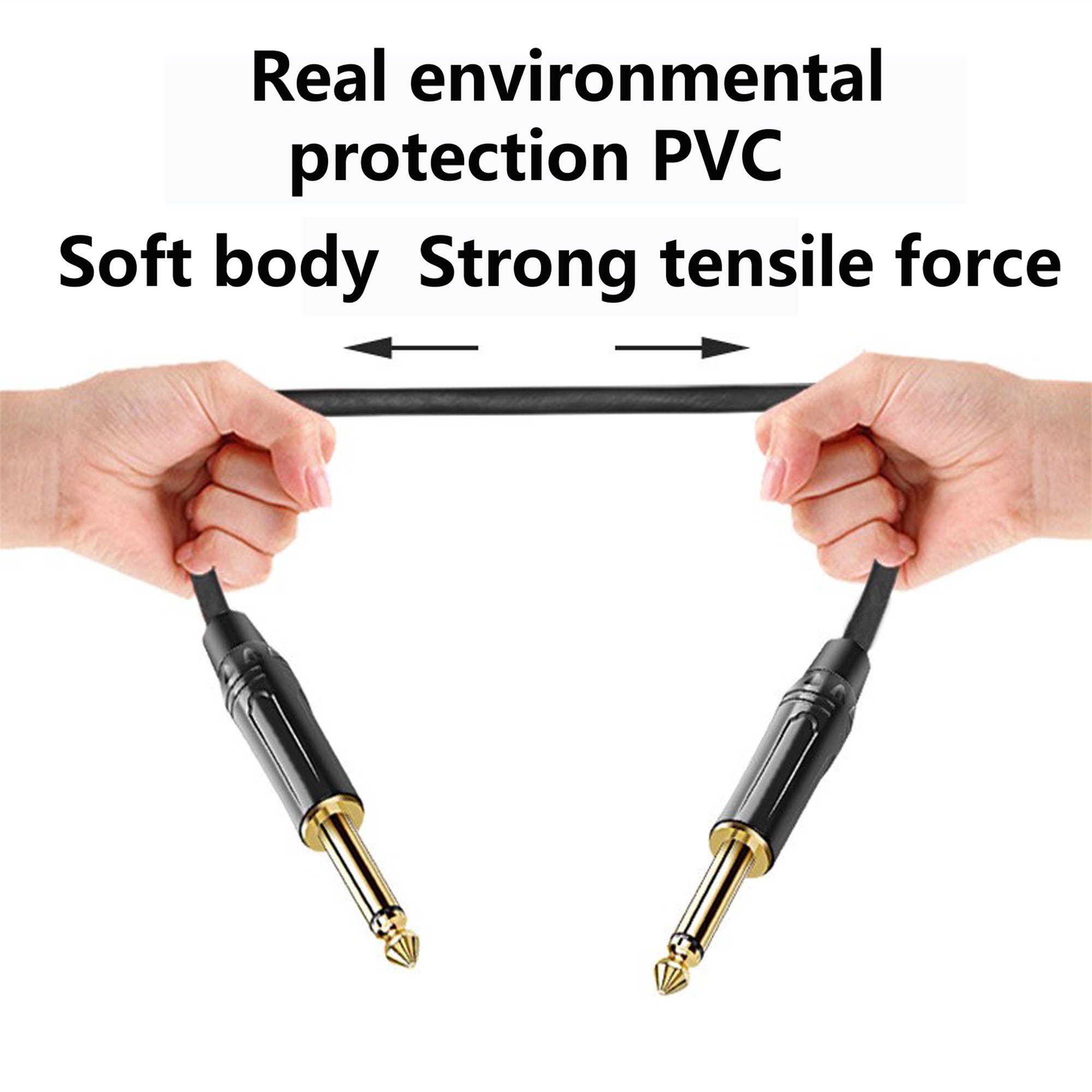 Bare Copper Microphone Cablesy Hifi Speaker Cable XLR 6.0mm Audio Use in Mixer Power Amplifier Video Camera Microphone Speaker