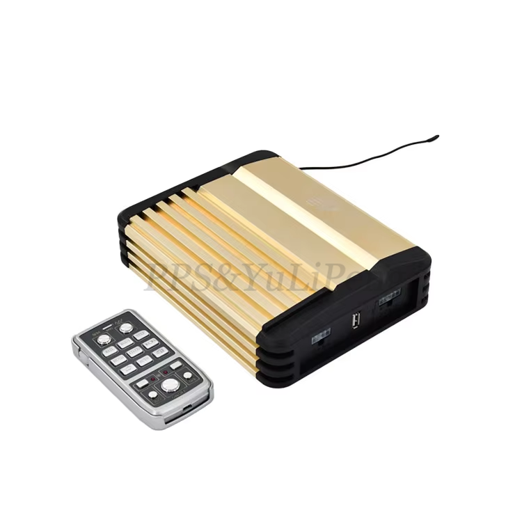 400W Golden 12V Remove Control Siren Speaker Amplifier with MP3 for Car or Boat
