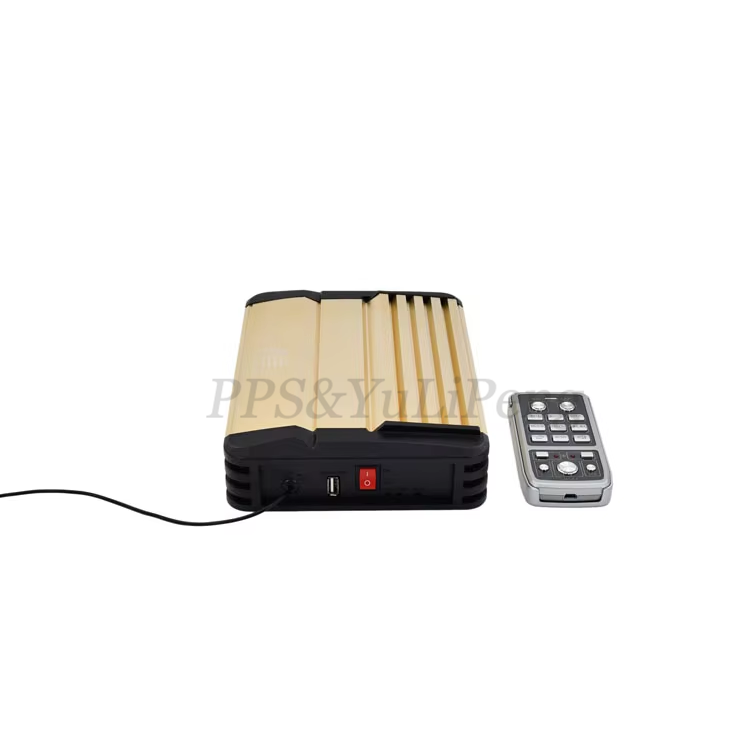 400W Golden 12V Remove Control Siren Speaker Amplifier with MP3 for Car or Boat