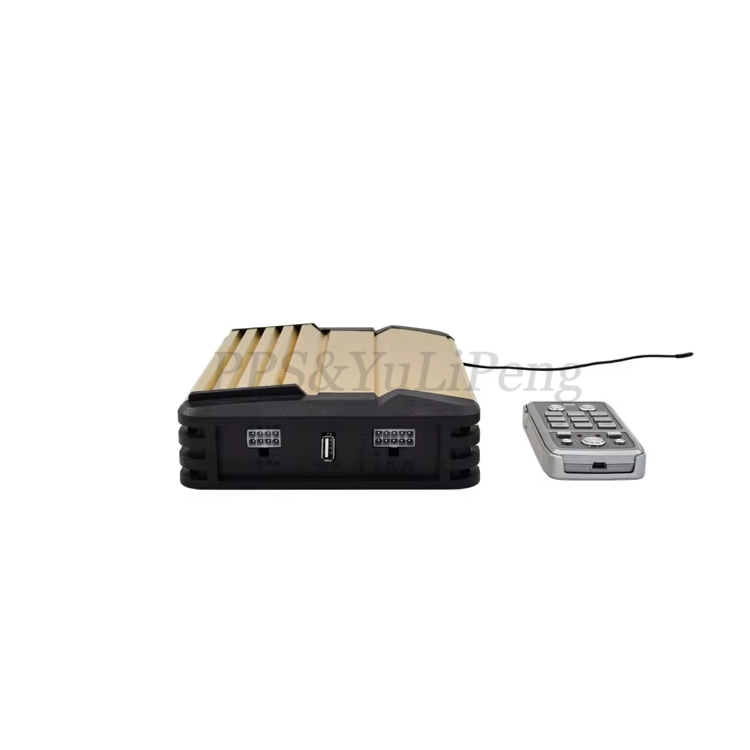 400W Golden 12V Remove Control Siren Speaker Amplifier with MP3 for Car or Boat