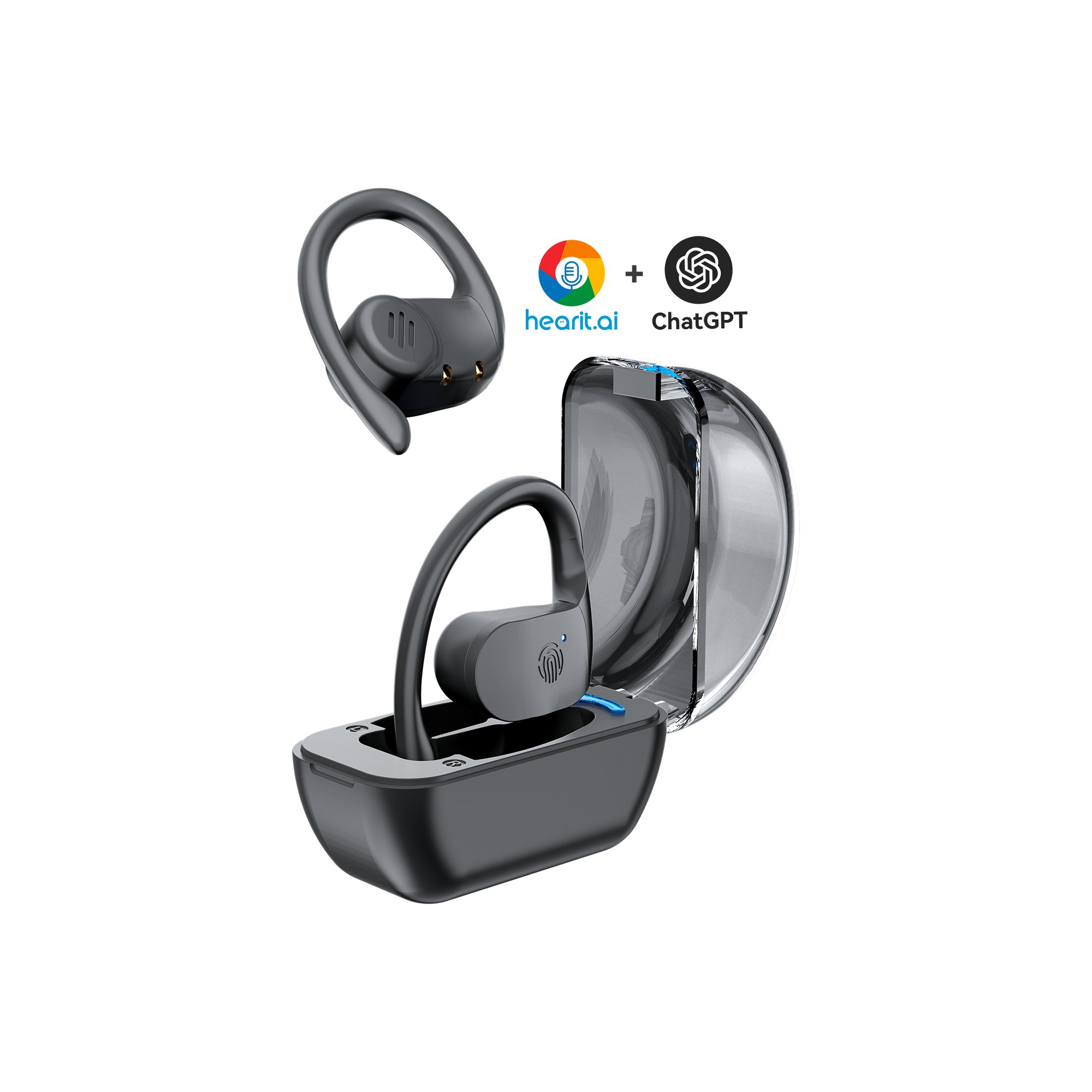 Smart Voice Headsets ai based products wireless headphones AI Audio Solutions microphone headset Conversational Earpieces