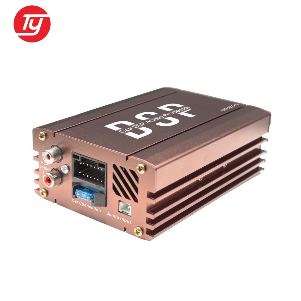 Sound Quality Car Stereo DSP Amplifier RMS 260W Full Range 6 Channels Car Amplifier Class AB built in fan heat dissipation