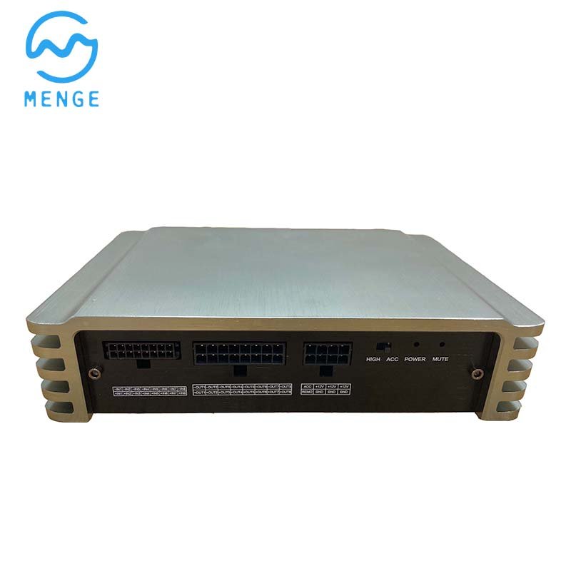 Car DSP AMP 6CH Input 8CH Output 31EQ Band Crossover Built-in Car Dsp Audio Processor 8*20W Car DSP Amplifier