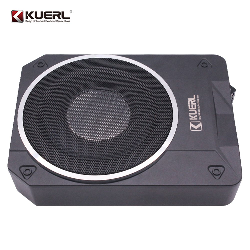 New Model 10 Inch 800W Auto Under Seat Super Thin As 5.5mm Active Subwoofer Slim Amplifier Subwoofer for Car