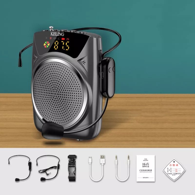5.0 UHF Accessories KAW K8 Consumer Electronics 150gr Weight Bluetooth Wireless speaker for teaching assistant