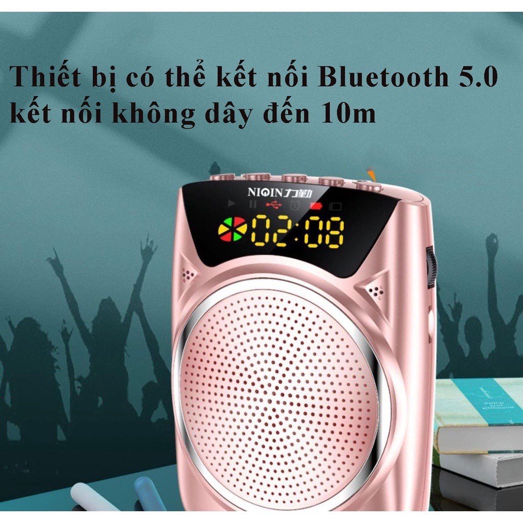 5.0 UHF Accessories KAW K8 Consumer Electronics 150gr Weight Bluetooth Wireless speaker for teaching assistant