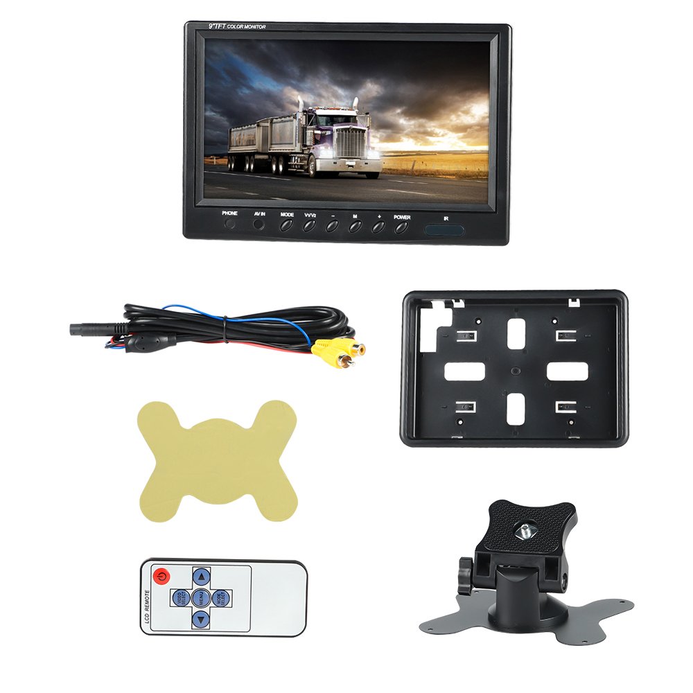 Car Dvd Headrest Monitor Hd 9 Inch Lcd Screen Plastic 4k Screen Smart Tv Car Headrest Android Monitor