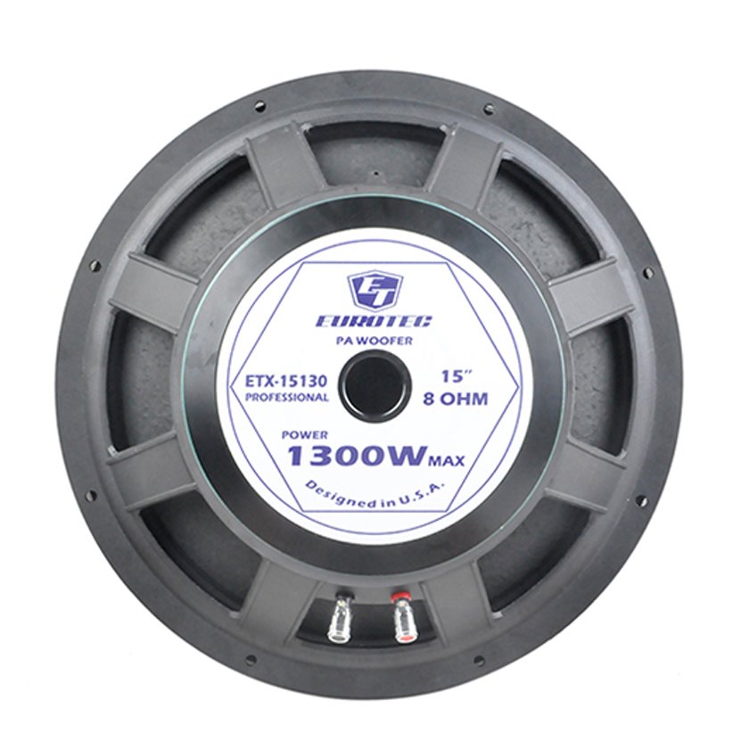 RQSONIC ETX-15130 1300W Unit 15 Inch Woofer Car Audio Sub Woofer Subwoofer Speaker With Amplifier