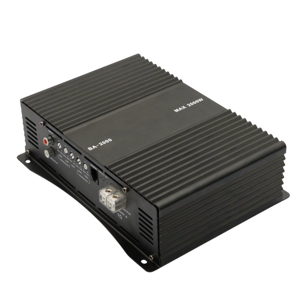 Factory Wholesale Class D Full Range Car Audio DSP 1-Channel 14V RMS 1500W Professional Car Amplifiers