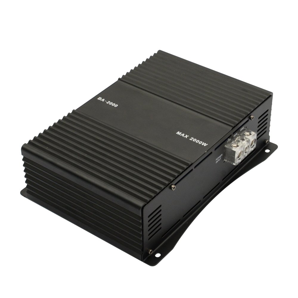 Factory Wholesale Class D Full Range Car Audio DSP 1-Channel 14V RMS 1500W Professional Car Amplifiers