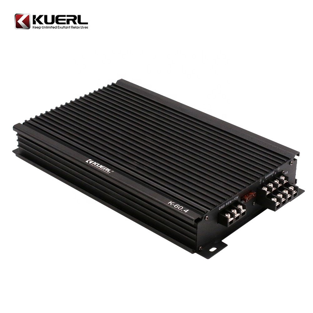 Factory Direct Wholesale 12V Big Power Car Audio Power Amplifier 4 Channel Class AB Car Amplifier