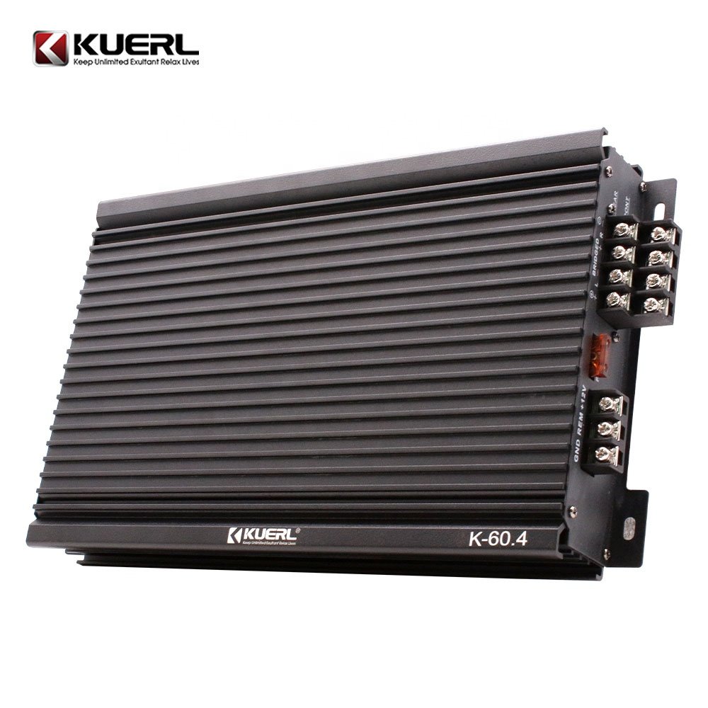 Factory Direct Wholesale 12V Big Power Car Audio Power Amplifier 4 Channel Class AB Car Amplifier