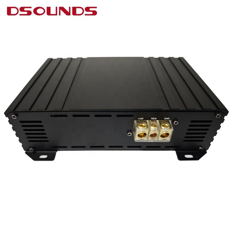 Mini 2CH Car Amplifier Brazilian Style Car Amplifier 500WrmsX2 with Full Range for Car Audio