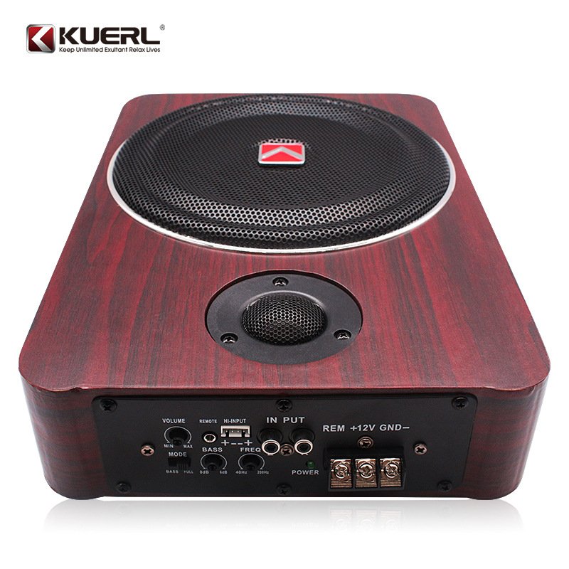 Car Subwoofer Built in Amplifier Underseat Subwoofer Car Bluetooth Heavy Bass