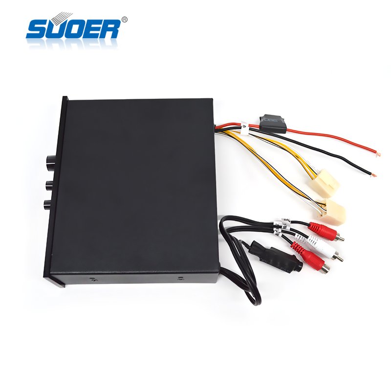 Bus 12/24V Car Audio Amplifier Amplifier for Car Stereo Support Microphone Speak or Karaoke