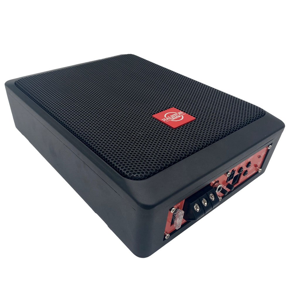 RMS 100W Car Audio Subwoofer New Design 6*8 Inch Small Underseat Subwoofer with Amplifier Full Bass Performance Subwoofer