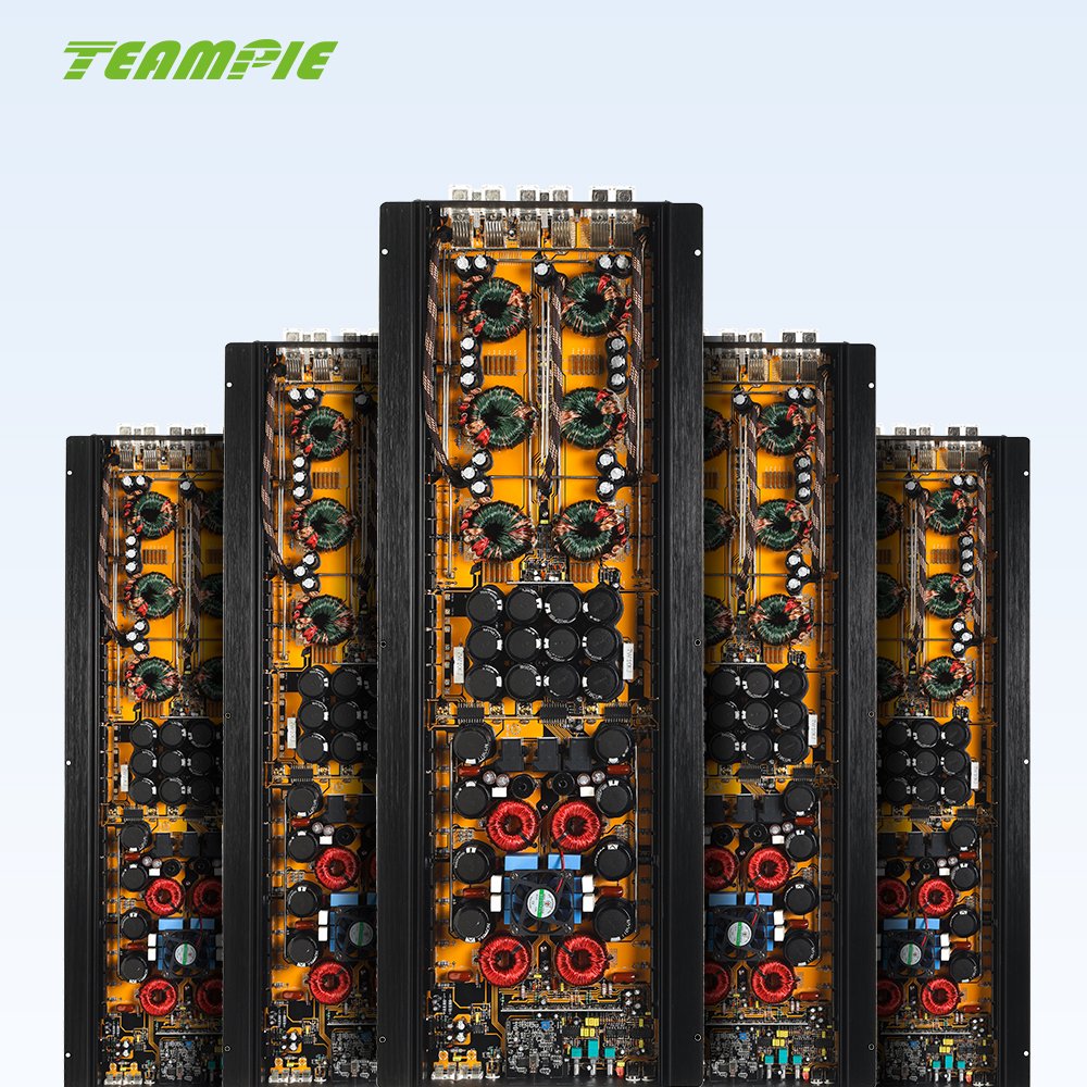 Korean Built DC 12V High Power 8000W RMS Class D Monoblock Strapble Car Power Amplifier Stable at 1 Ohm TP-7500.1D