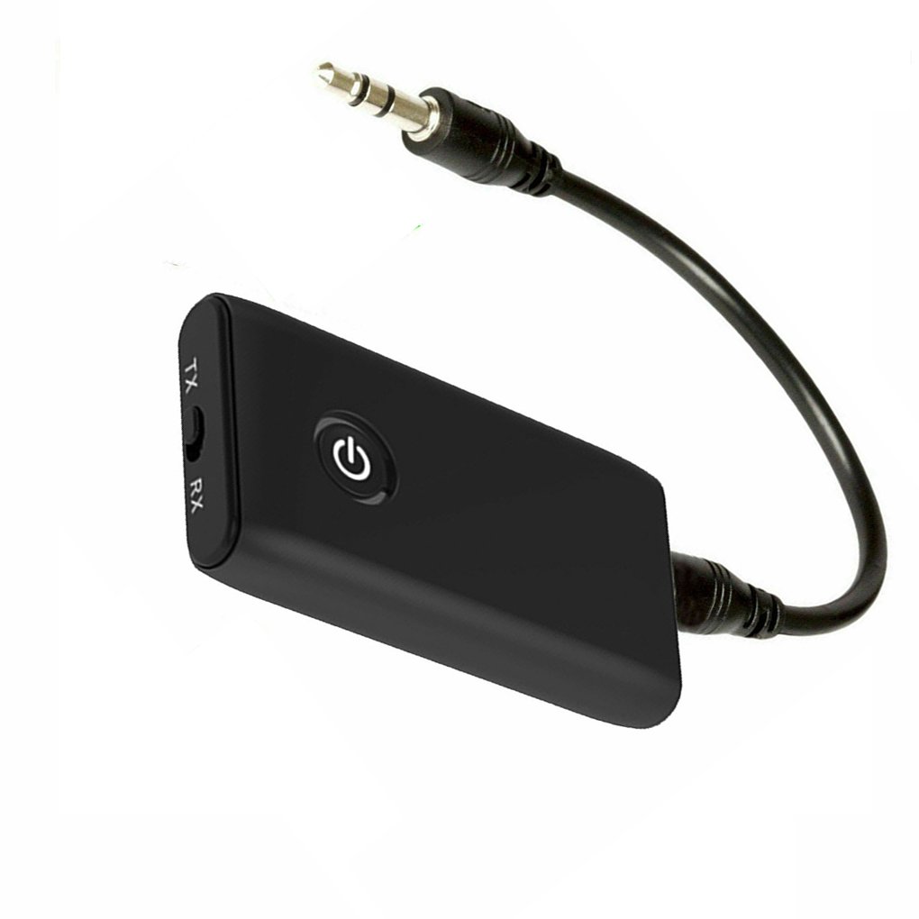 2 in 1 Bt 5.0 Transmitter Receiver TV PC Car Speaker 3.5mm AUX Hifi Music Audio Adapter/Headphones Car/Home Stereo Device