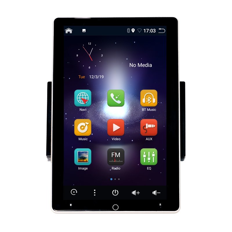 Automatic Rotation Android Car Radio Support Back up Camera Car Stereo 10.1inch Touch Screen Car Video