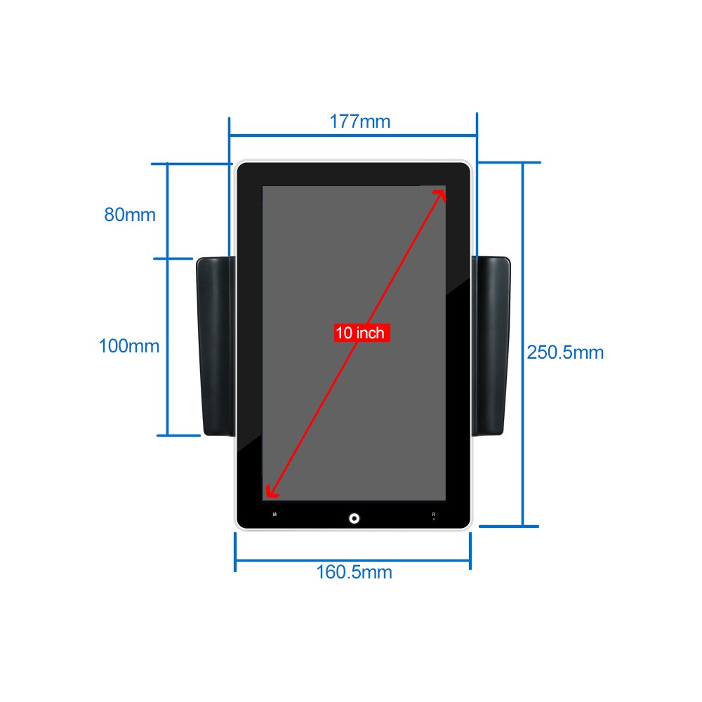 Automatic Rotation Android Car Radio Support Back up Camera Car Stereo 10.1inch Touch Screen Car Video