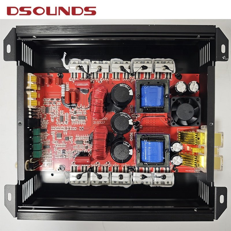 Brazilian Style 3000Wrms Car Amplifier with Full Range and Big Power Mono Block for Car Audio Speaker