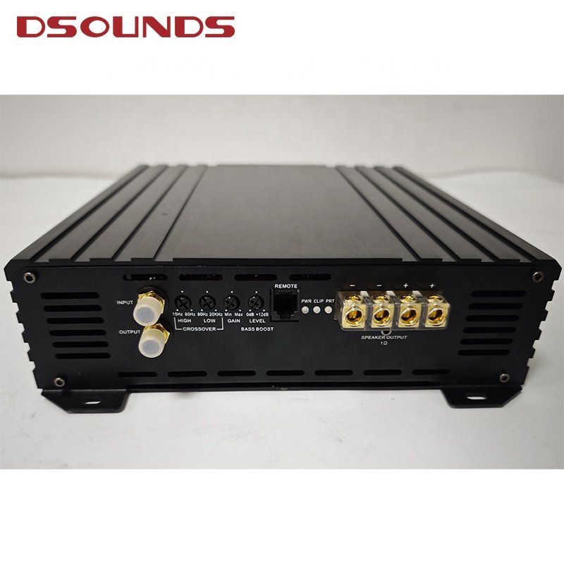 Brazilian Style 3000Wrms Car Amplifier with Full Range and Big Power Mono Block for Car Audio Speaker