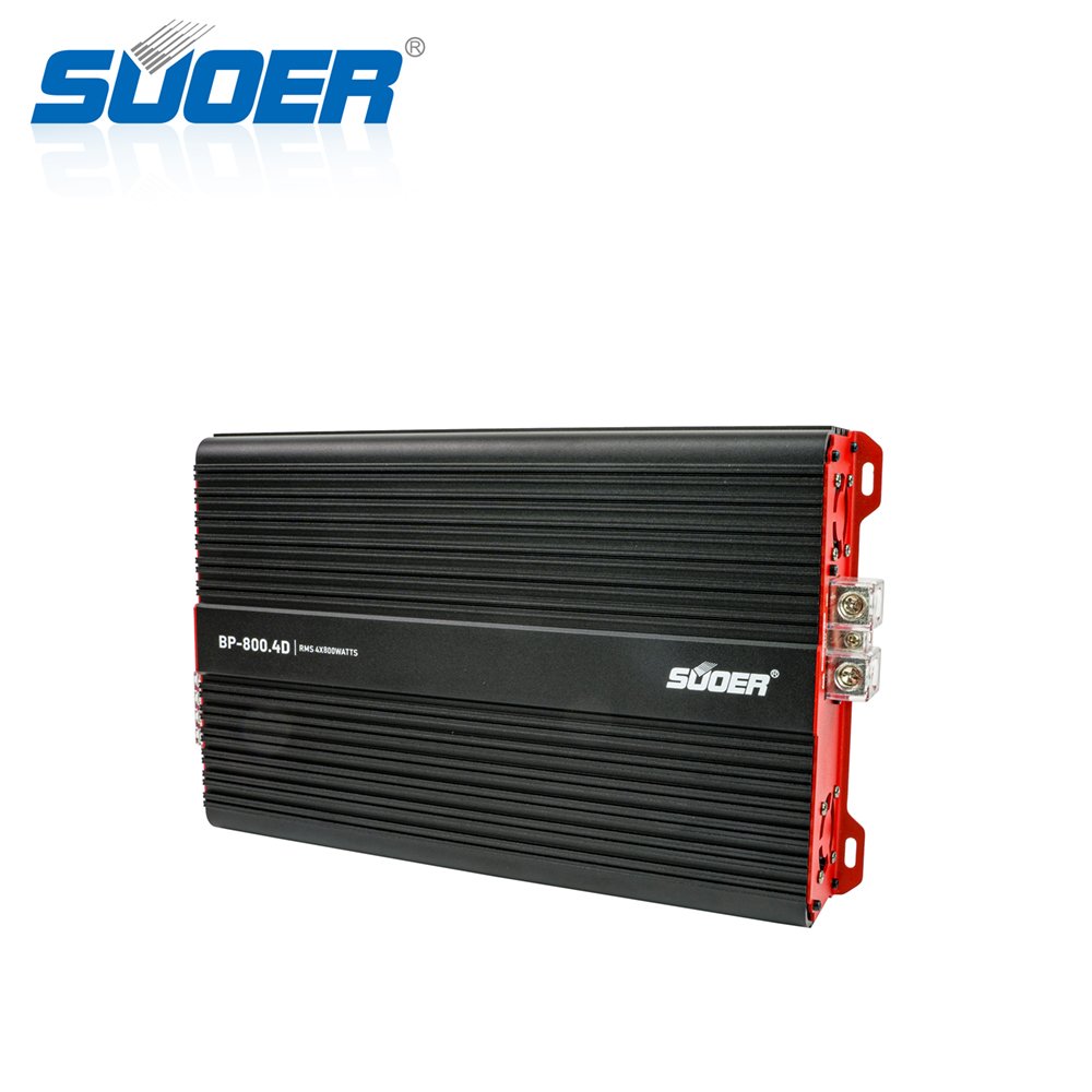 Suoer BP-800.4 Car Amp Class D 4 Channel Max Power 10000w Car Amplifier