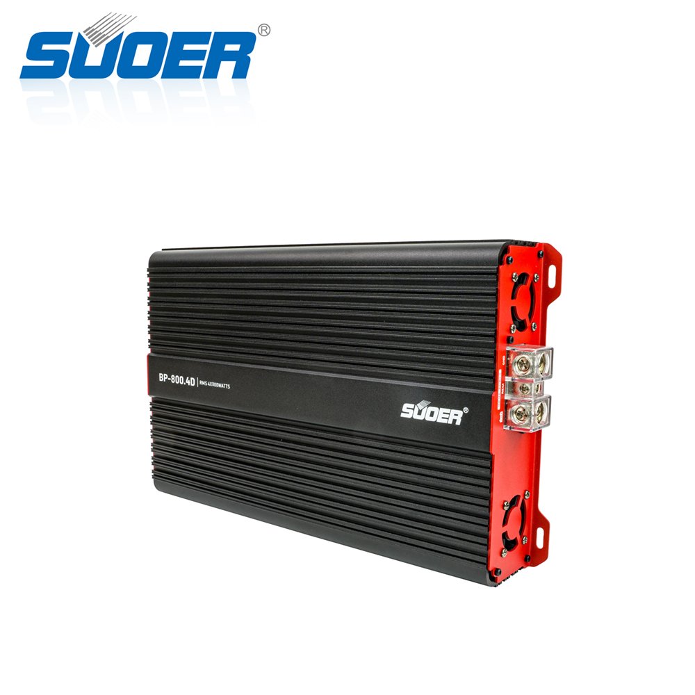 Suoer BP-800.4 Car Amp Class D 4 Channel Max Power 10000w Car Amplifier