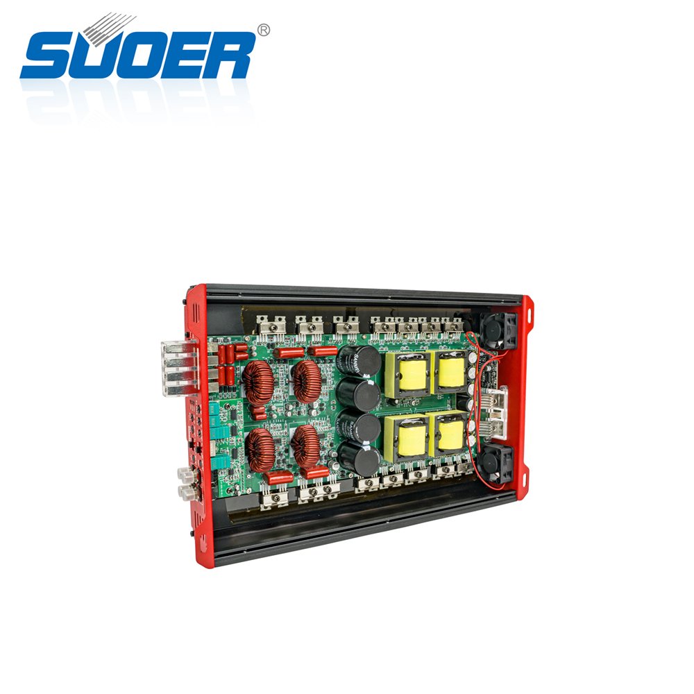 Suoer BP-800.4 Car Amp Class D 4 Channel Max Power 10000w Car Amplifier