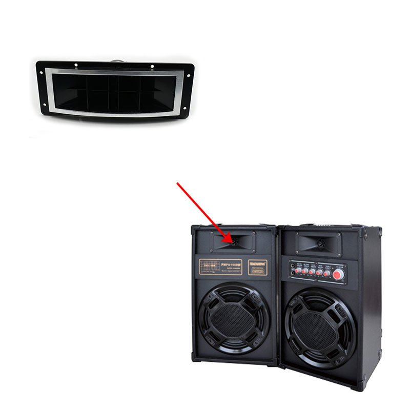 Custom audio accessories speakers tweeter full range soundproof stage speakers with tweeter accessories