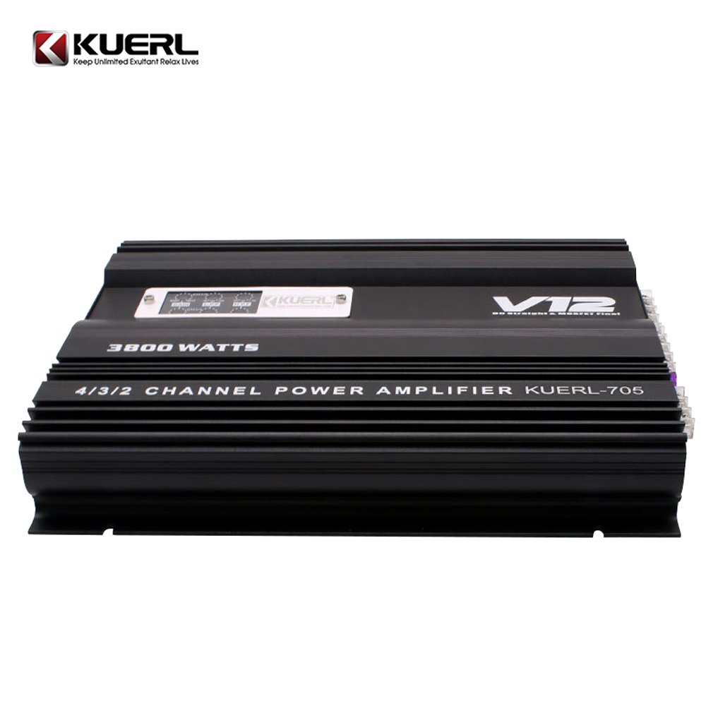 WDK-705 12V Car Power Amplifier 4 Channel Sound Digital Car Amplifier 5000W Car Audio Amplifier 3800W