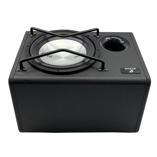 Factory OEM Strong Bass Active Car Audio Subwoofer Enclosure 12 Inch Car Active Subwoofers Car Sound Subwoofer Box