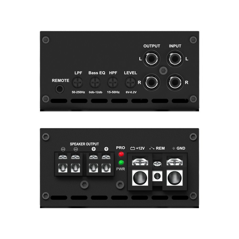 Compact Size Mini Style Monoblock Car Amplifier HC-1000.1D Class D Cheap Ones