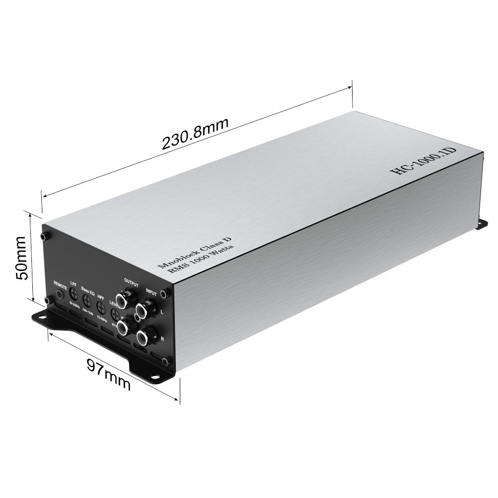 Compact Size Mini Style Monoblock Car Amplifier HC-1000.1D Class D Cheap Ones