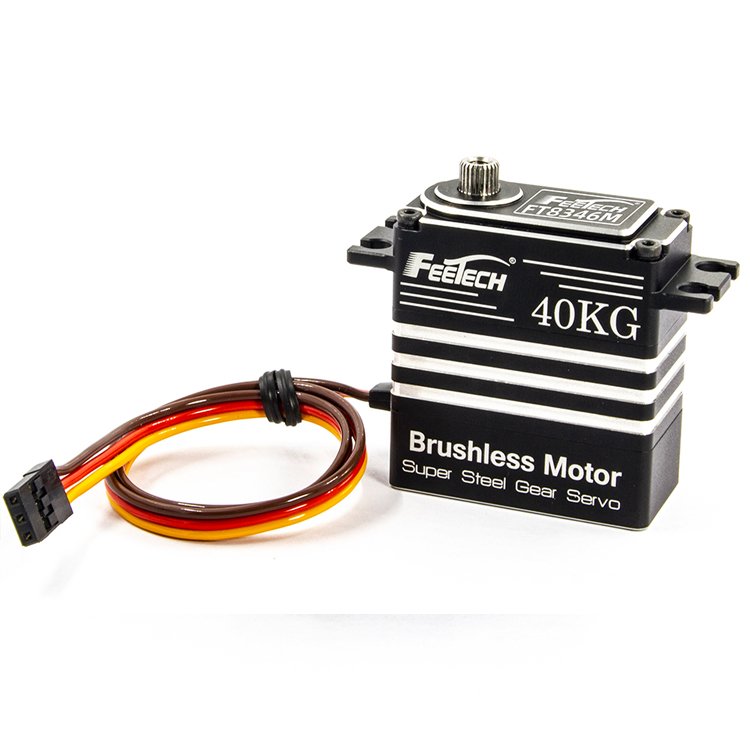Feetech FT8346M HV 12V 45KG Large Torque 360 Degree Coreless WP Digital Servo Metal Gear Motor RC Crawler Car Winch Robot Use