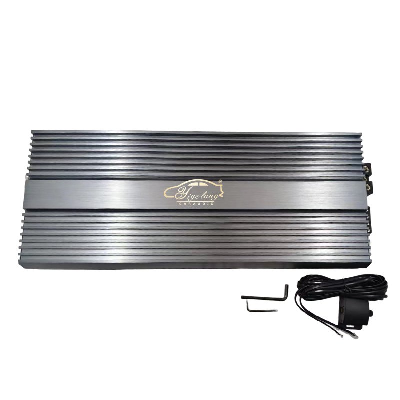 Manufacturers Low MOQ High Quality Class D 1Channel Car Amplifiers RMS5000w