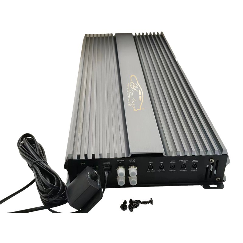 Manufacturers Low MOQ High Quality Class D 1Channel Car Amplifiers RMS5000w