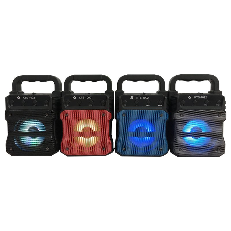 New Technology Products 2023 Camping gear Handfree Radio Fm Colorful Sound Equipment Audio System Sound Dj Speakers
