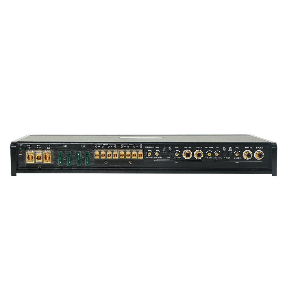 Teampie Full Range Class AB Car Amplifiers With High Sound Quality 4 Channel 4*120W Car Amps TP-1304