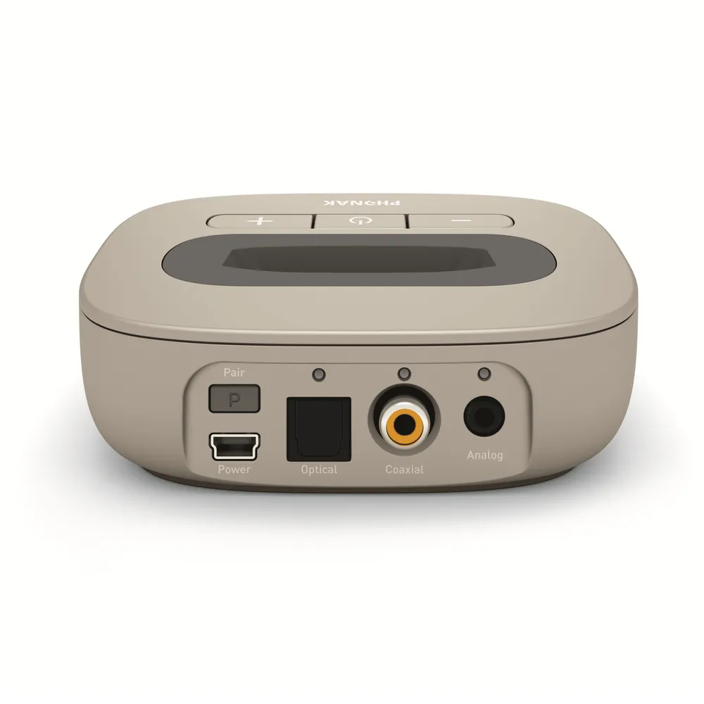 Top Selling Product Phonk TVLink II allows you to stream TV audio in stereo to your hearing aids Hearing Aids Accessories