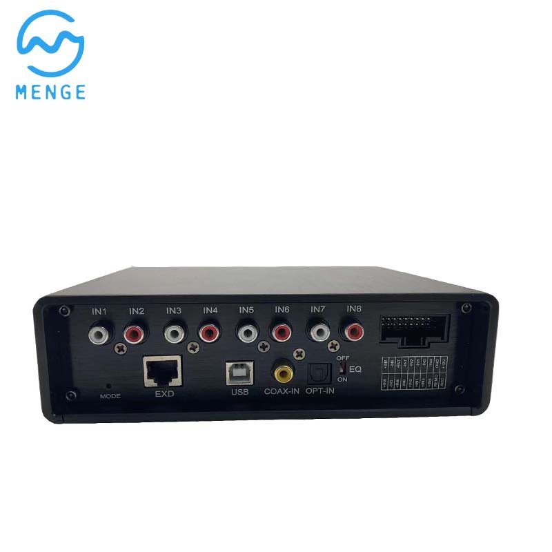 AndeSing Equalizer Processor Car Audio EQ Tuned Crossover Amplifier With Frequency Subwoofer 12v Hi-Fi Car Amplifier