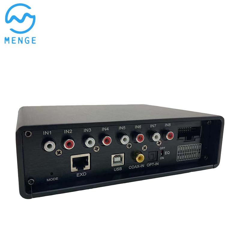 AndeSing Equalizer Processor Car Audio EQ Tuned Crossover Amplifier With Frequency Subwoofer 12v Hi-Fi Car Amplifier