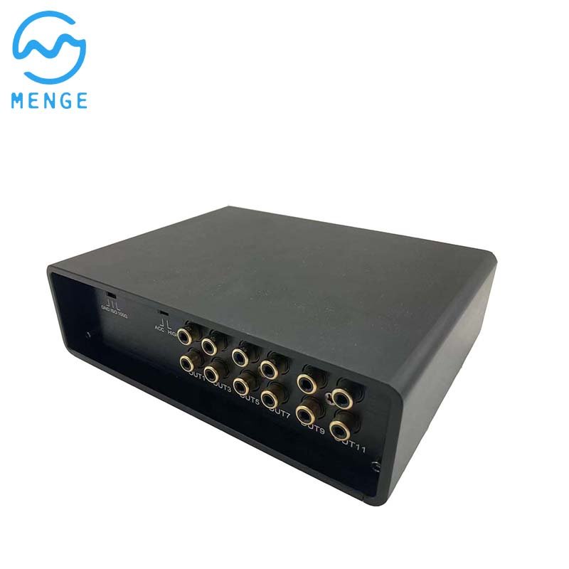 AndeSing Equalizer Processor Car Audio EQ Tuned Crossover Amplifier With Frequency Subwoofer 12v Hi-Fi Car Amplifier