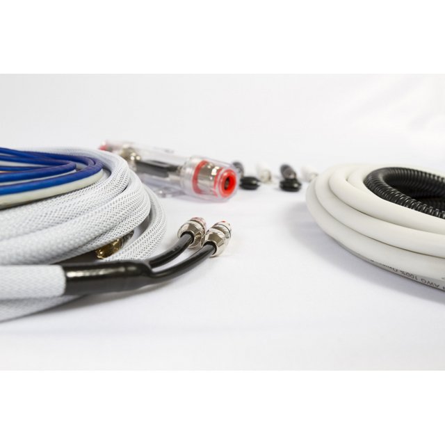 Custom Car Audio Wiring Kits 0 Gauge Amplifier Wiring Kit Auto Car Audio OFC 4 AWG AMP Install Wiring Kit