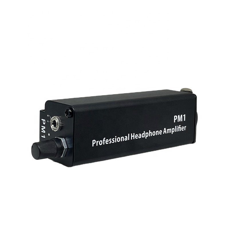 Professional Headphone Amplifier Converter XLR To 3.5MM Audio Interface Mini Portable HIFI Headphone Amplifier Clip Mount