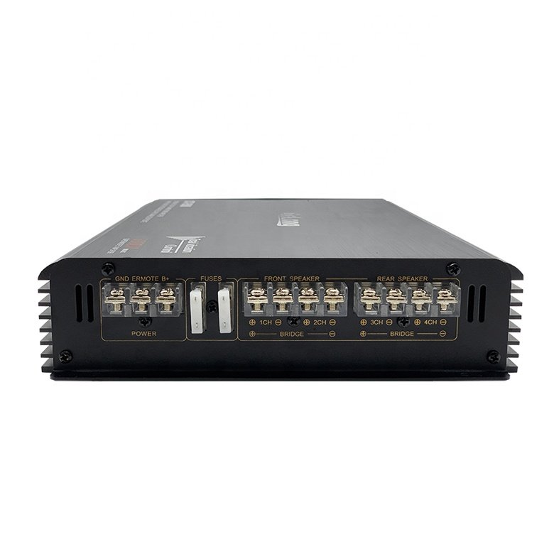 For Gelong Brand 4 Channel AB Class Power Amplifier Vehicle Audio Processor Source Power Factory Car Audio