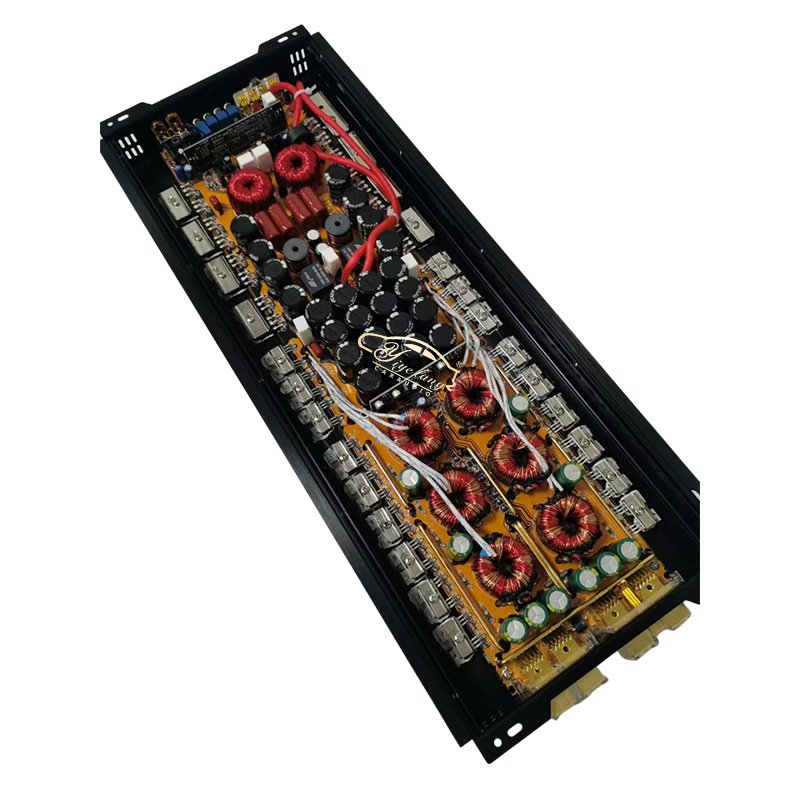 4500W 1 Channel Car Power Amplifier 12v Audio Amplifier System Class Ab Car Amplifier