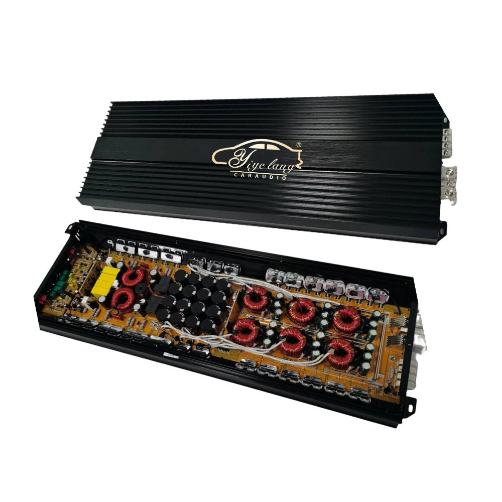 4500W 1 Channel Car Power Amplifier 12v Audio Amplifier System Class Ab Car Amplifier