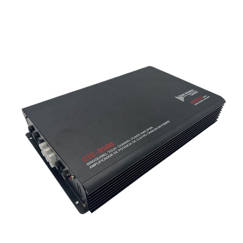 Good Price Hot Model 4*80W RMS Car Power Amplifier Class AB 4 Channel Car Audio Amplifier