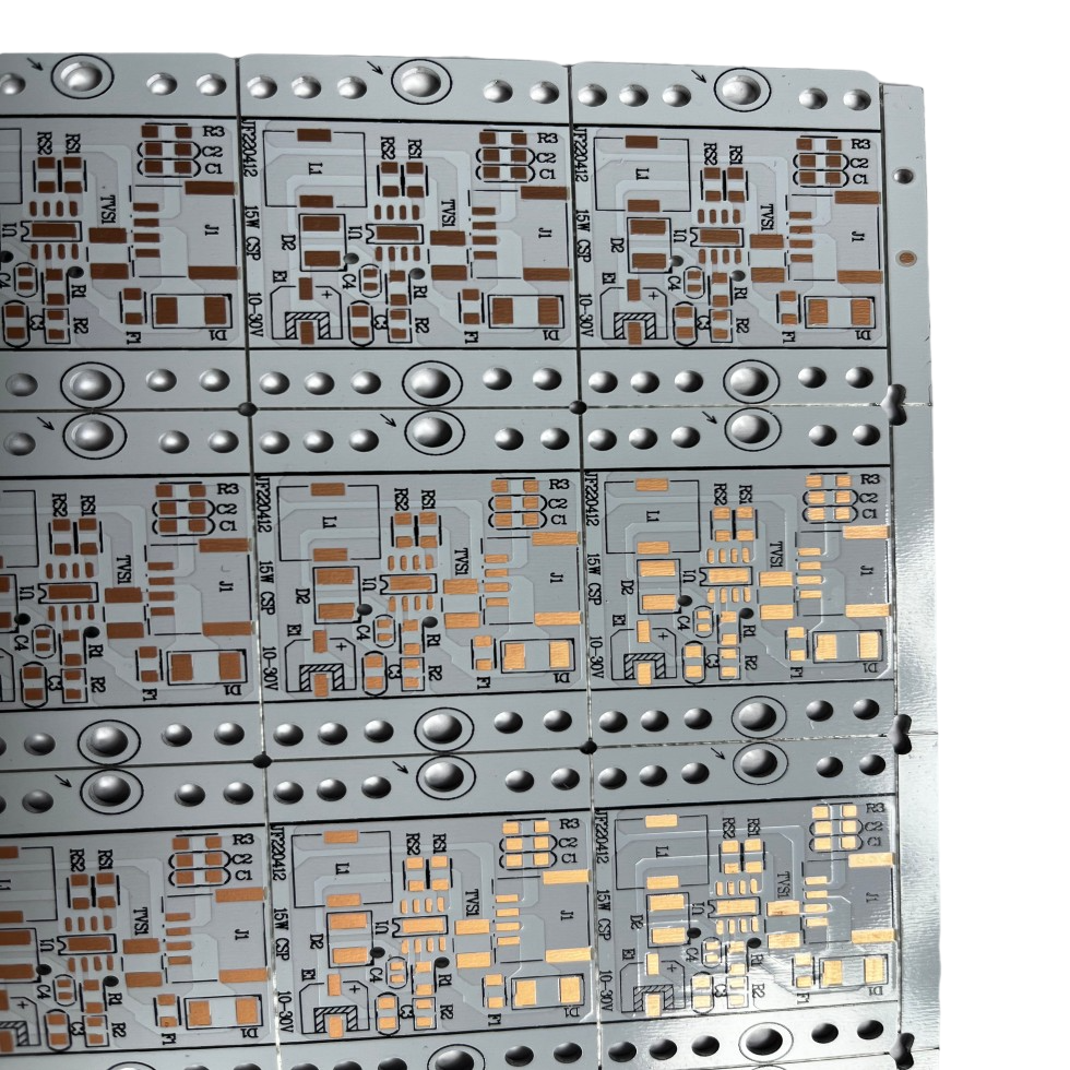 Custom Single-Sided Wireless Audio Receiver Board Aluminum PCB With Power Bank Circuit For Audio Devices